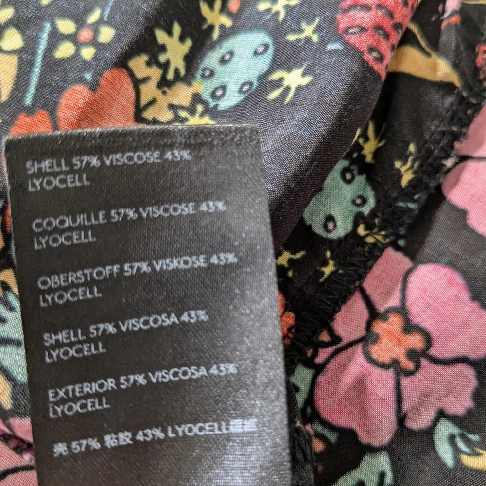 Free People Strawberry Fields Colorful Print Mini Dress S